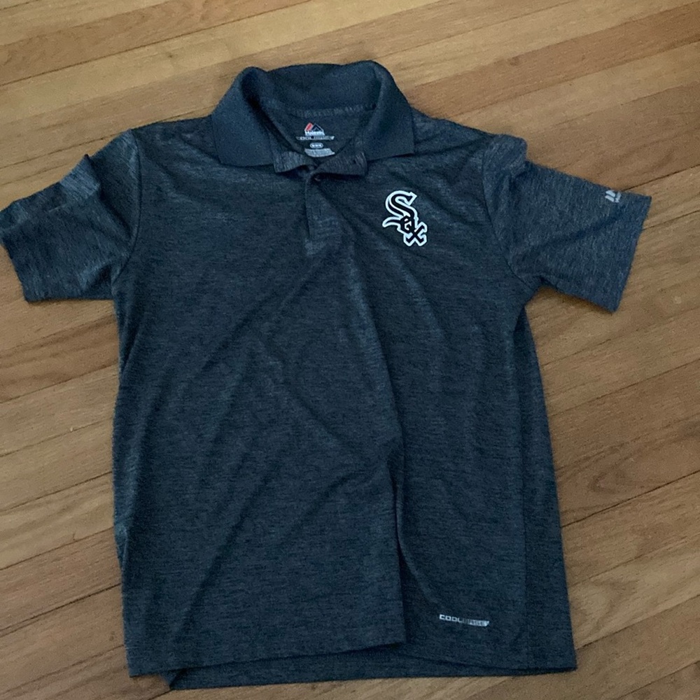 Chicago White Sox medium polo tee shirt by majestic